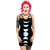 TOO FAST PHASES OF THE MOON PENTAGRAM HARNESS Černá S