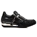 boty kožené dámské - FLORAL DENIM NEGRO - NEW ROCK - M.HY031-S7 39