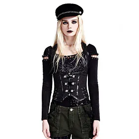 PUNK RAVE Rebella Černá XXL