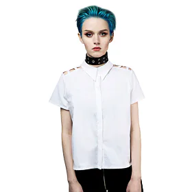 DISTURBIA Abstract Crop Bílá 36