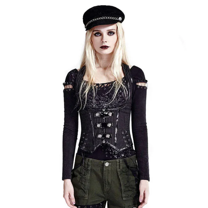 PUNK RAVE Rebella Černá XXL