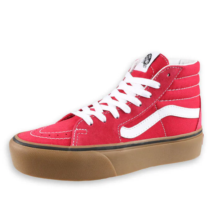 VANS UA SK8-Hi Platform 2 (GUM) SCOOTE Bílá 36